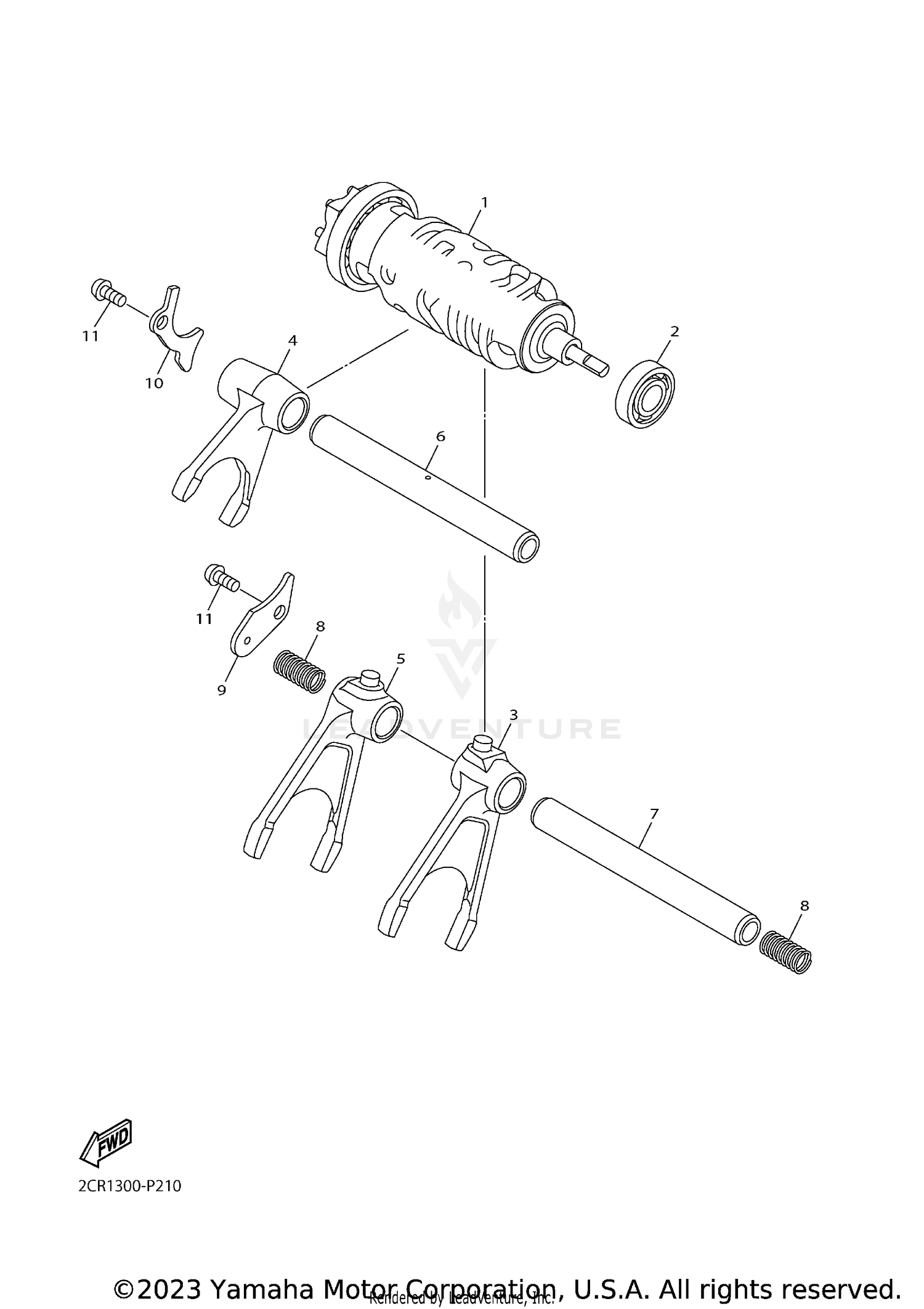 SHIFT CAM FORK