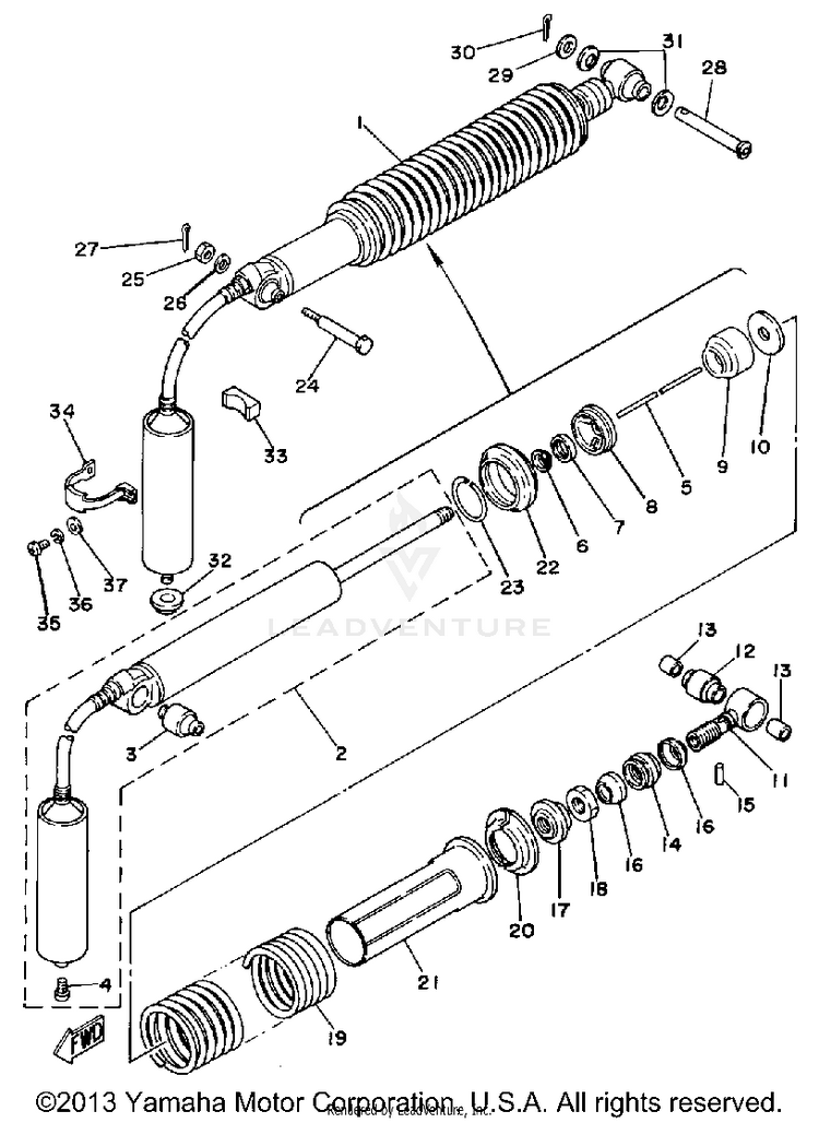 Rear Suspension Schematic