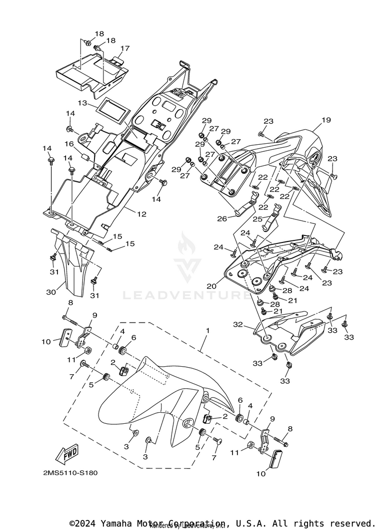 Fender R3 - YZFR3HB - 2017 Schematic