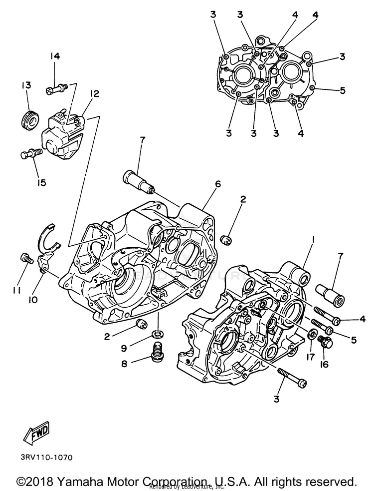 Crankcase Schematic