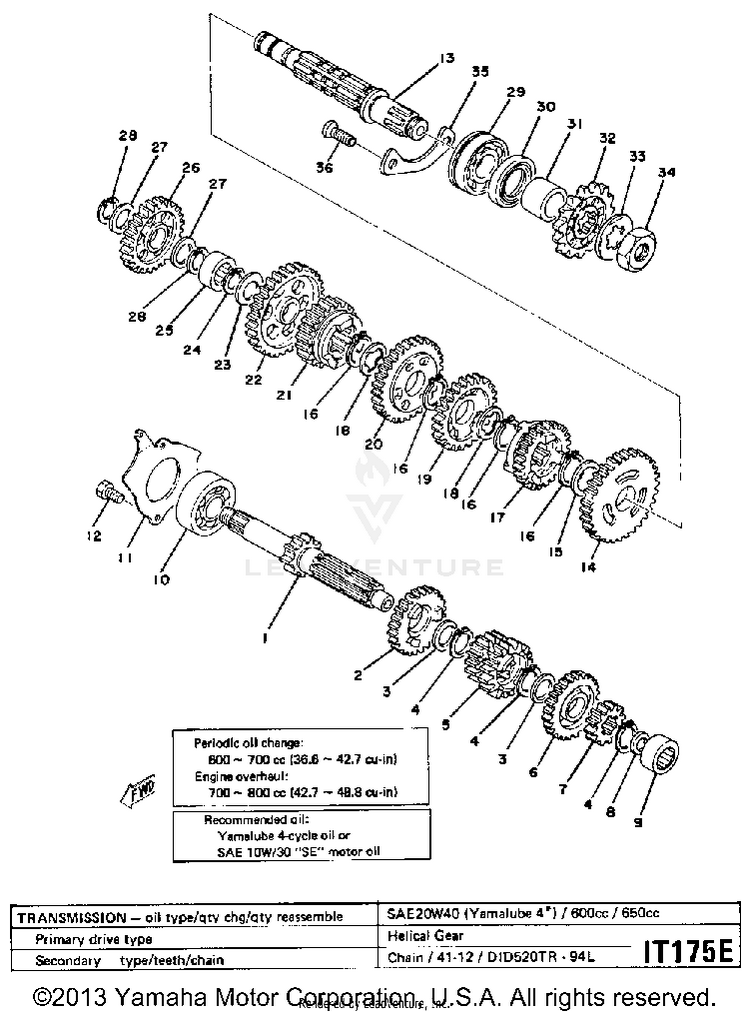 Transmission Schematic