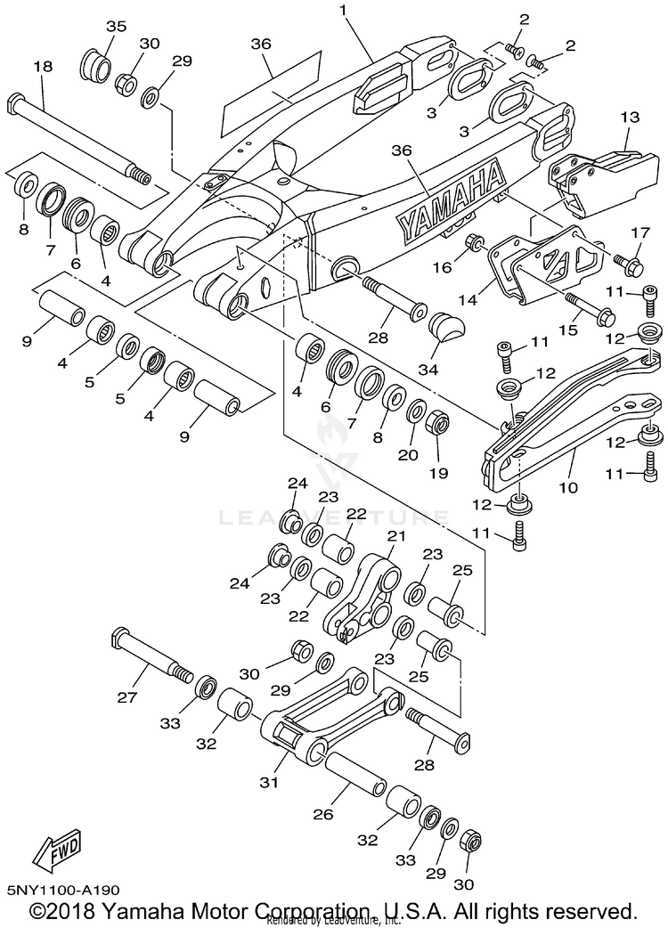 Rear Arm Schematic