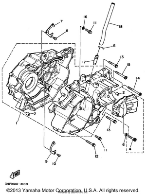 Crankcase Schematic