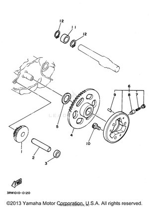 Starter Clutch Schematic