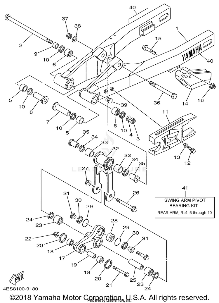 Rear Arm Schematic