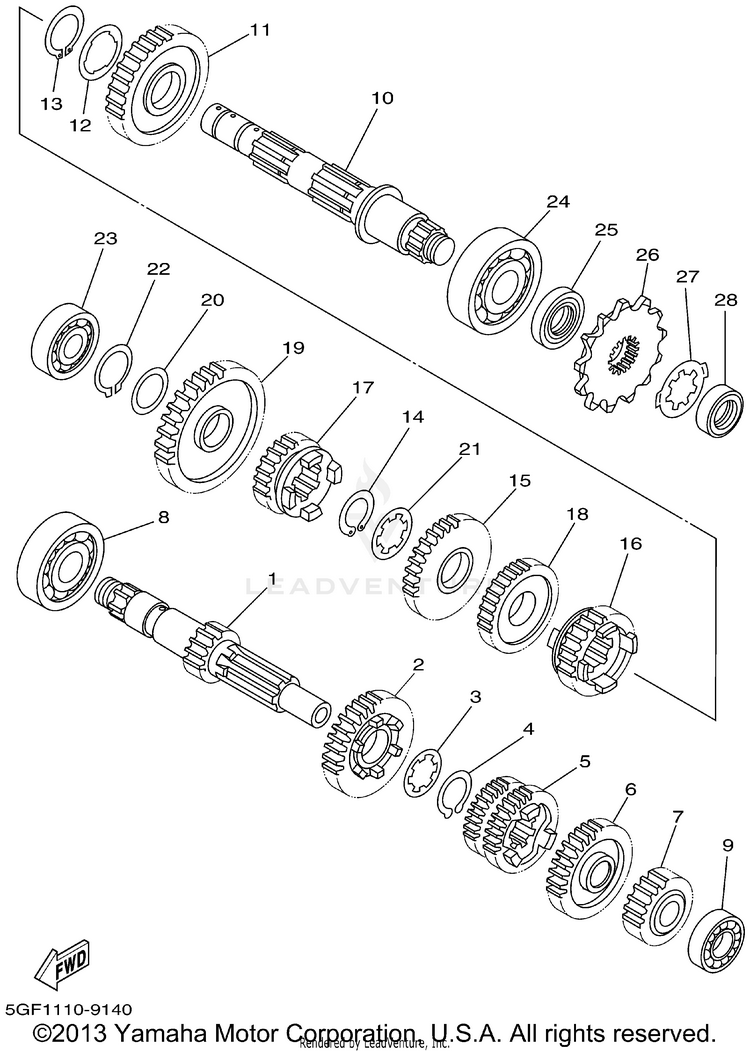 Transmission Schematic