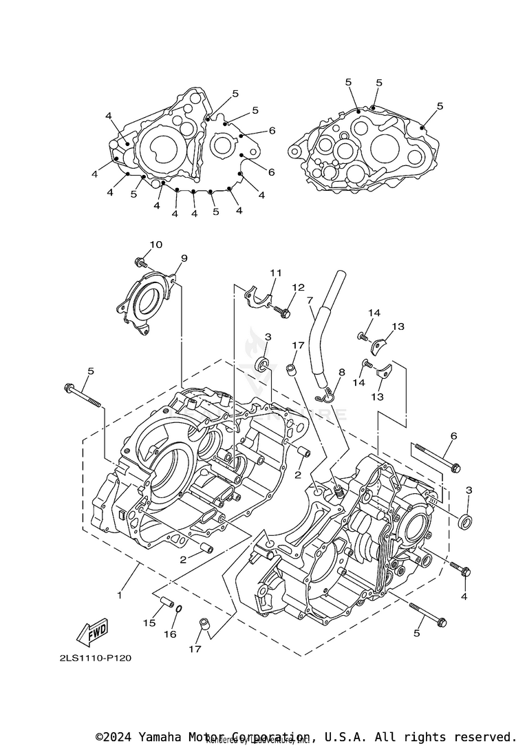 Crankcase Schematic