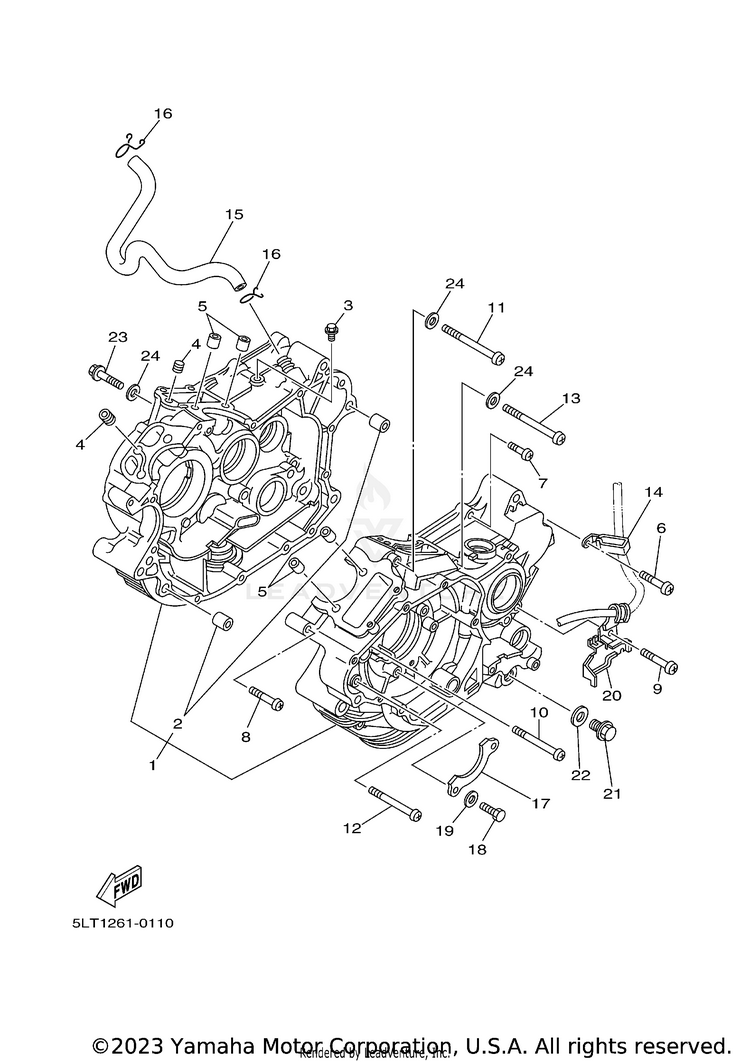 Crankcase Schematic