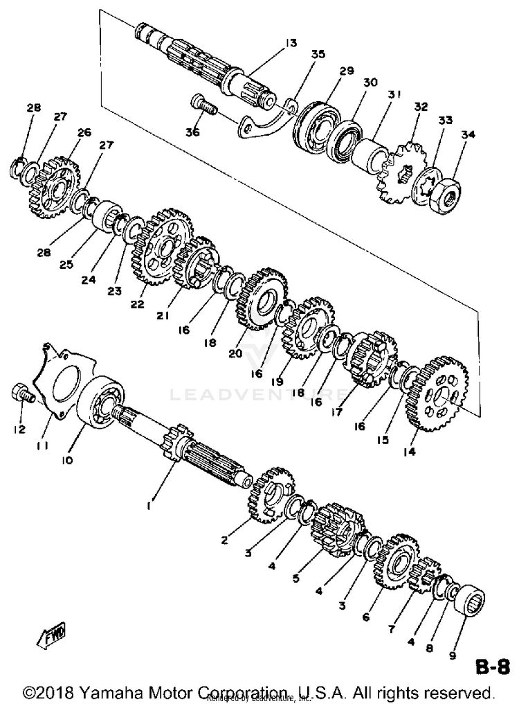 Transmission Schematic