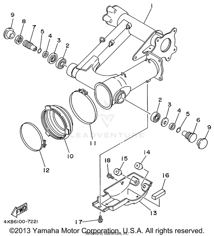 Rear Arm Schematic