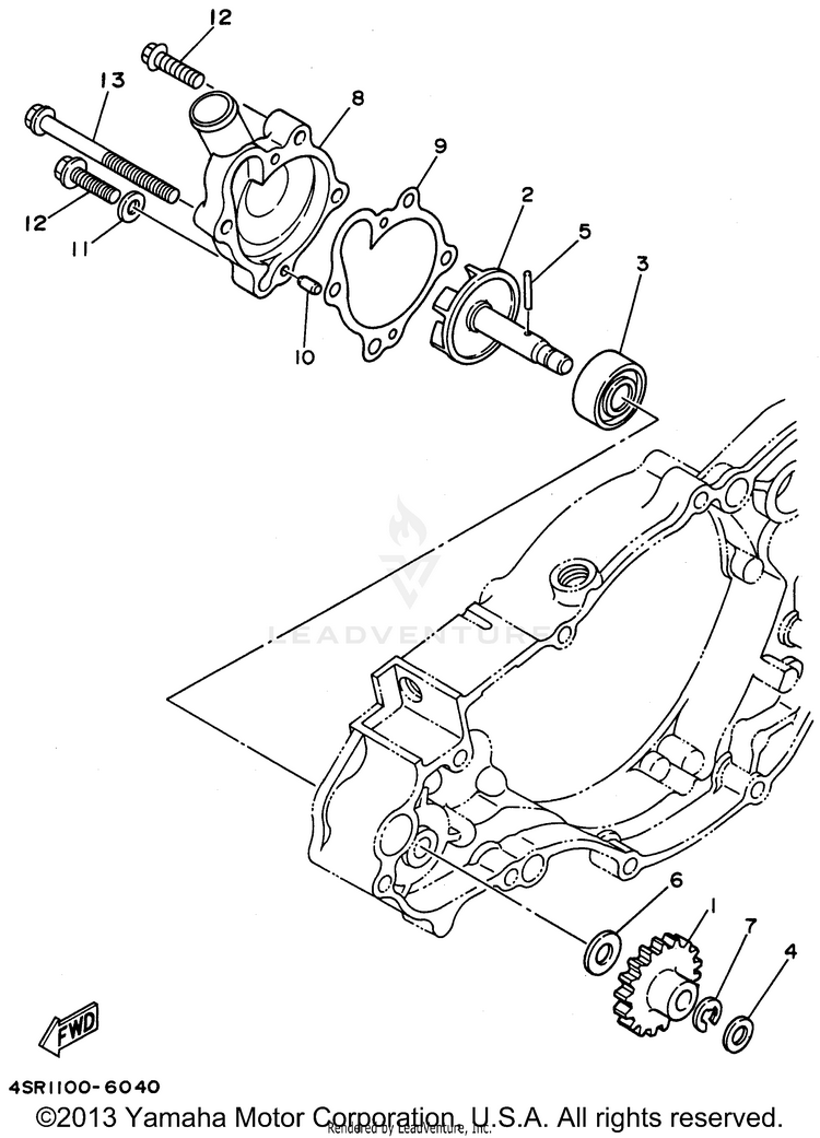Water Pump Schematic