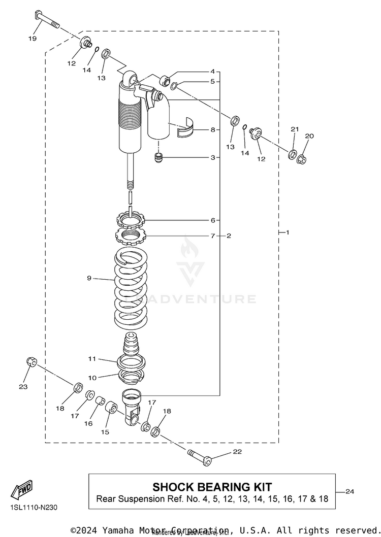 Rear Suspension Schematic
