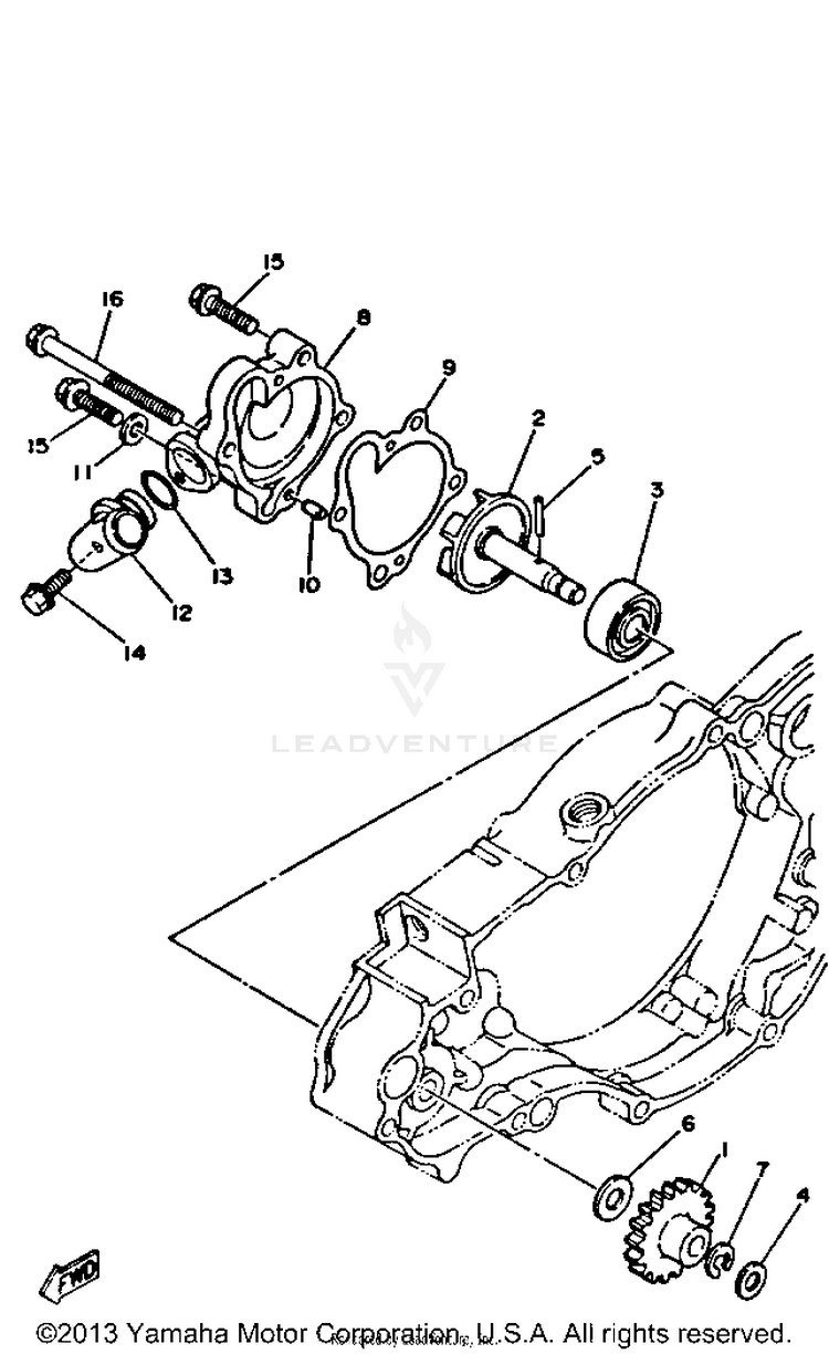 Water Pump Schematic