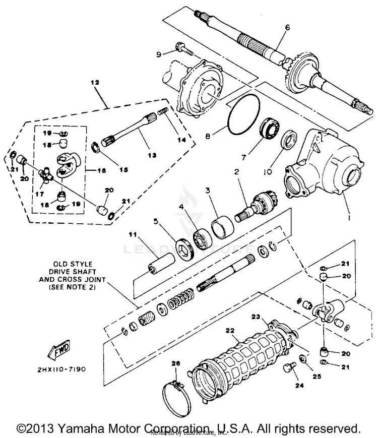 Drive Shaft Schematic