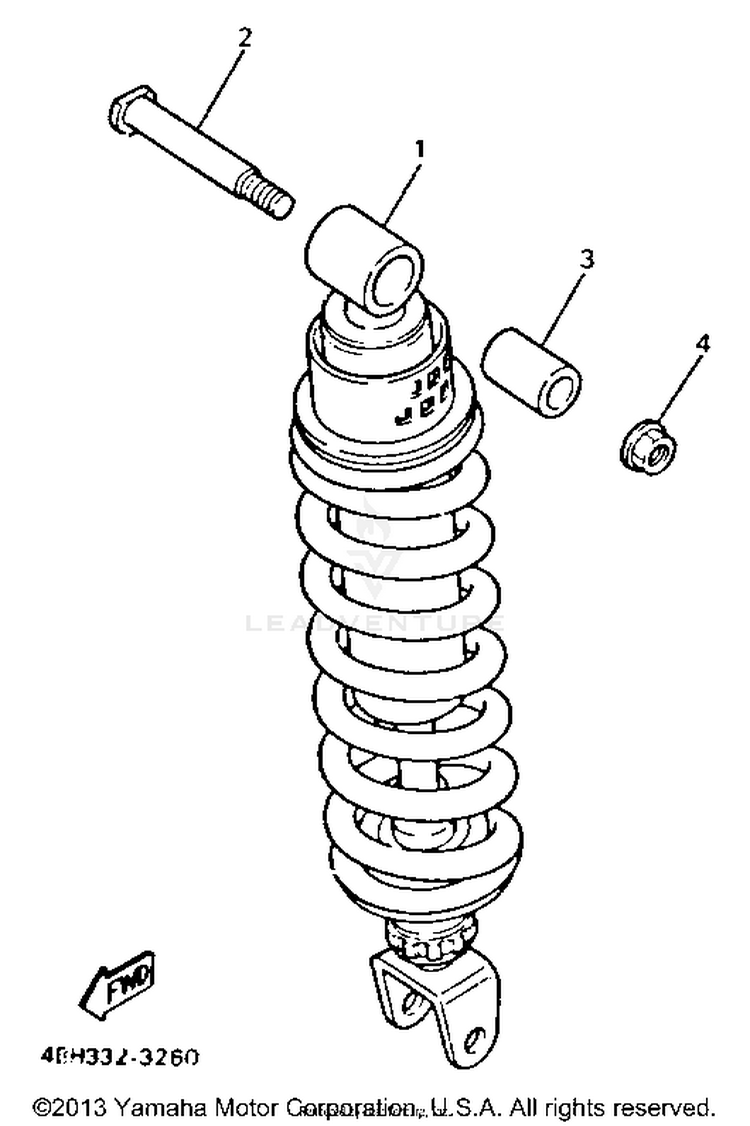 Rear Shocks Schematic