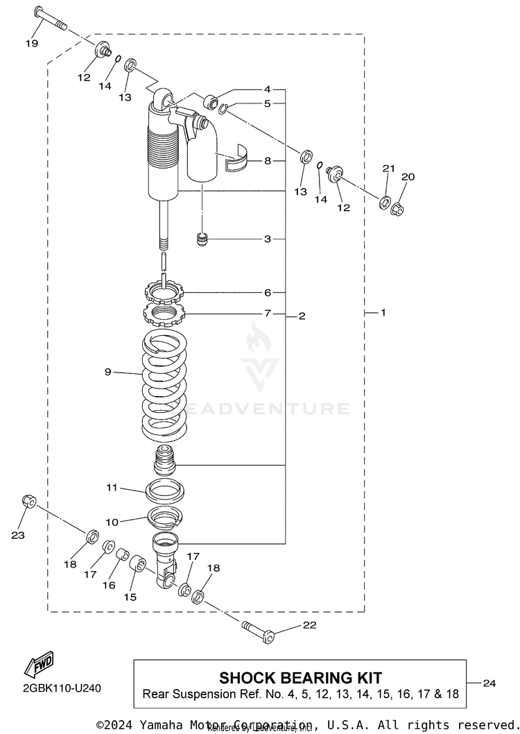 Rear Suspension Schematic