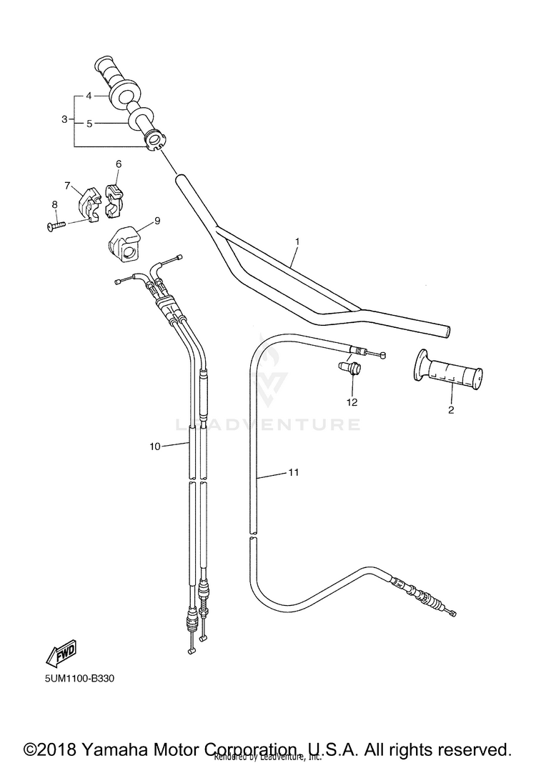 Steering Handle Cable Schematic