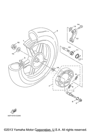 Rear Wheel Schematic