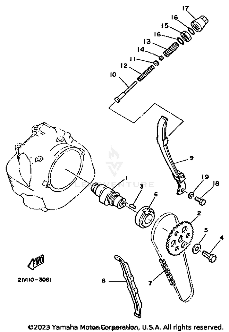 Camshaft-Chain Schematic