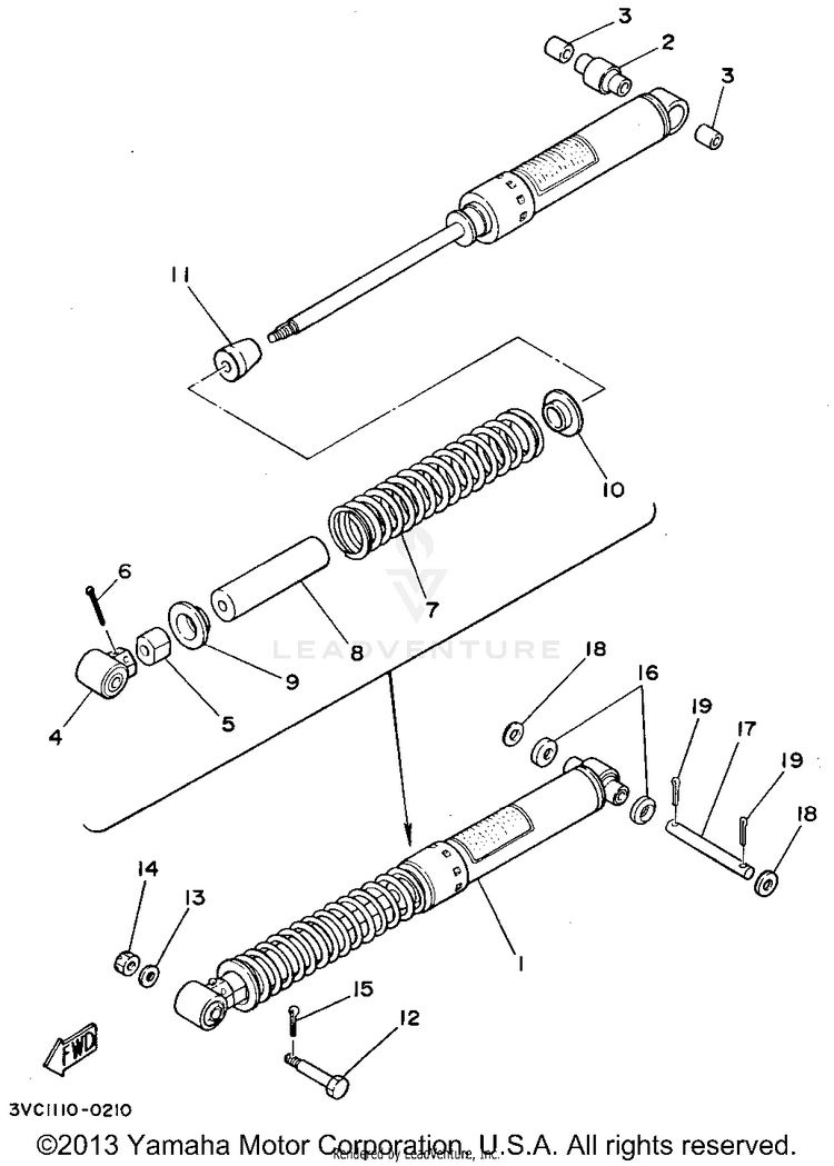 Rear Suspension Schematic