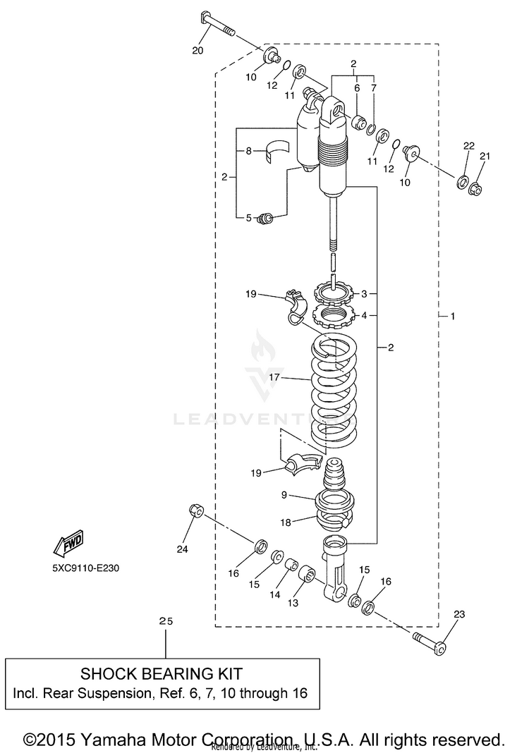Rear Suspension Schematic