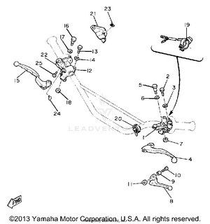 Handle Switch-lever Schematic