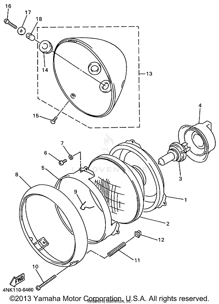 Headlight Schematic