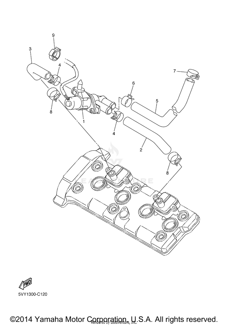 Air Induction System Schematic