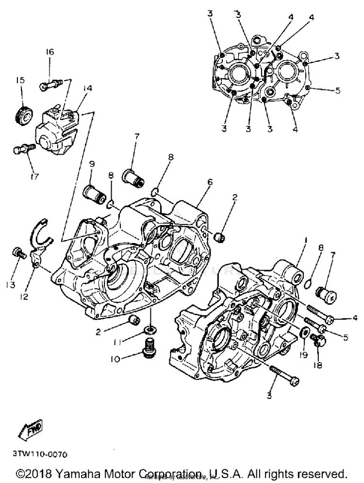 Crankcase Schematic