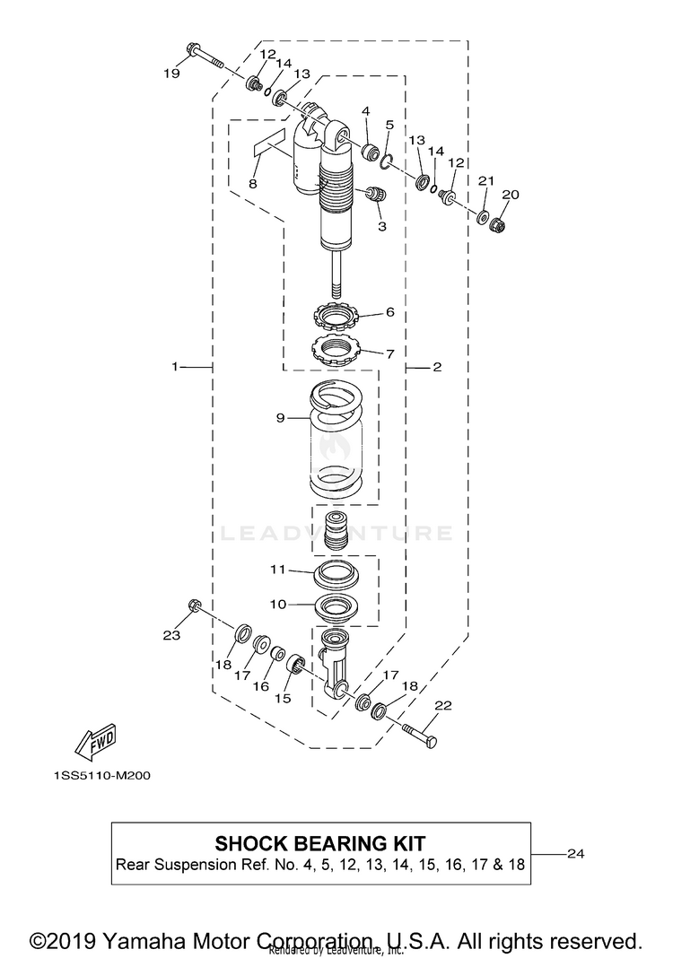 Rear Suspension Schematic