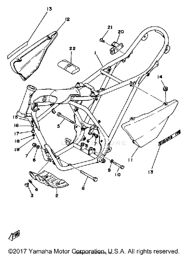 Frame Side Cover Schematic