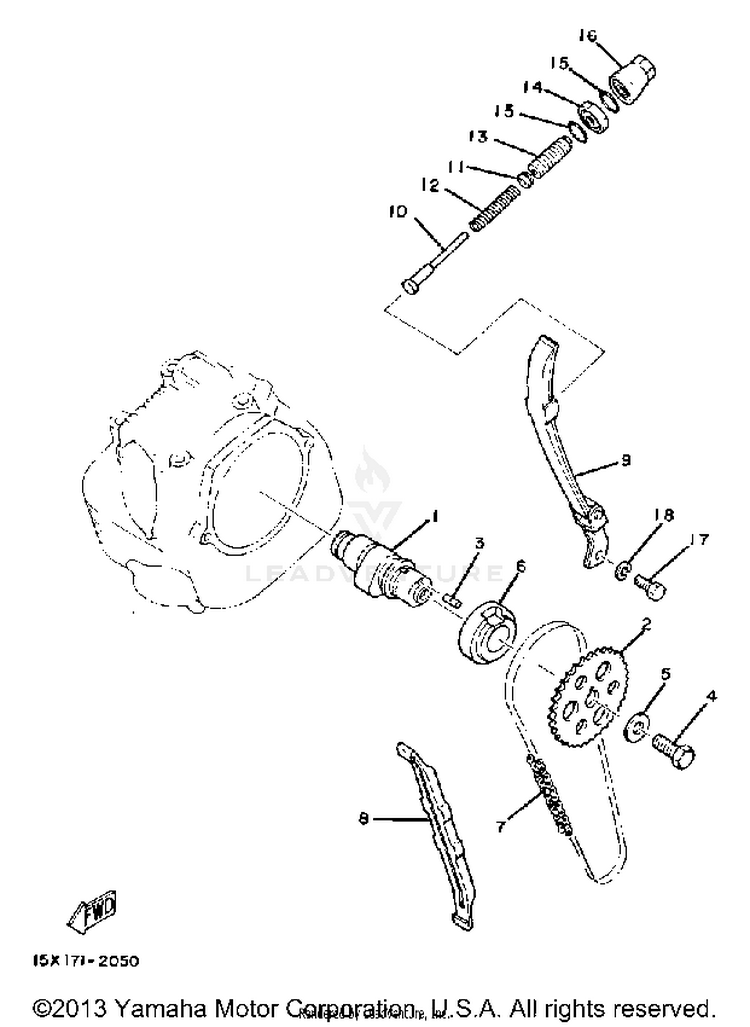 Camshaft Chain Schematic
