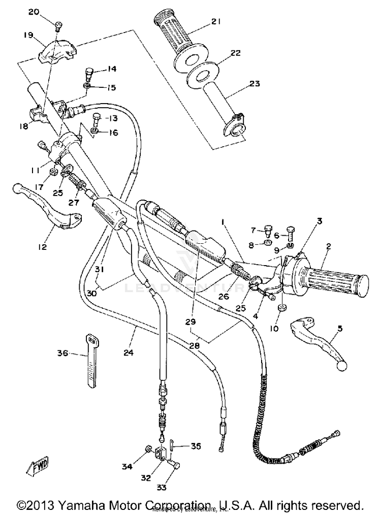Handle - Wire Schematic