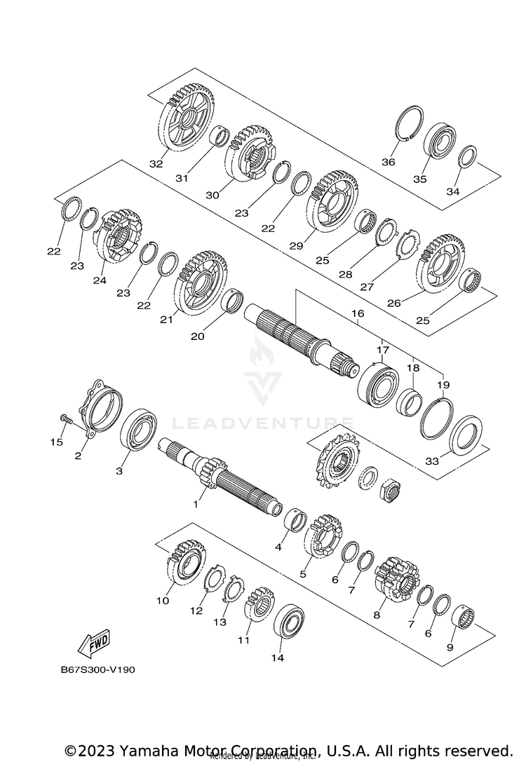 Transmission MT10 - MT10LCB - 2020 Schematic