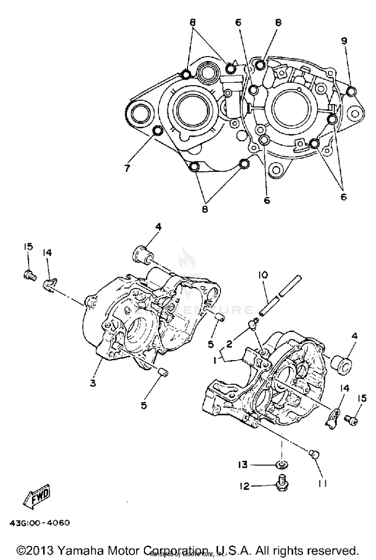 Crankcase Schematic
