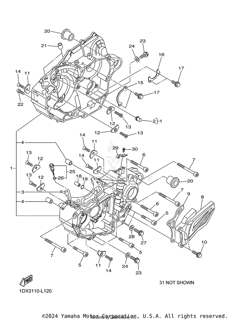 Crankcase Schematic