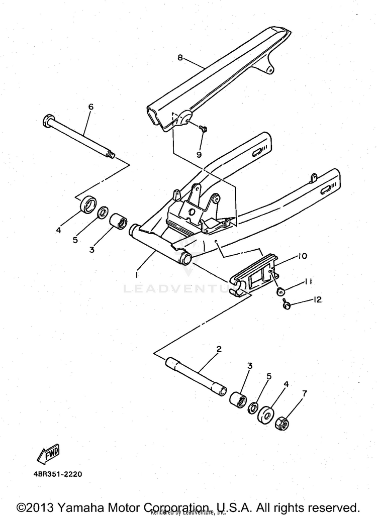 Rear Arm Schematic