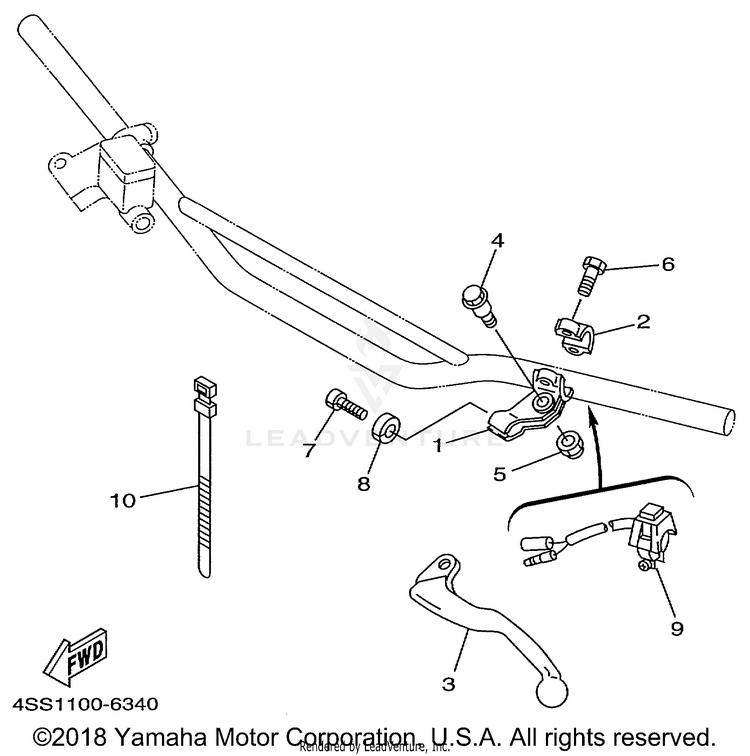 Handle Switch Lever Schematic