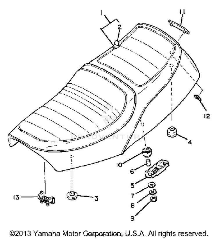 Seat XS1100G - 1980 Schematic
