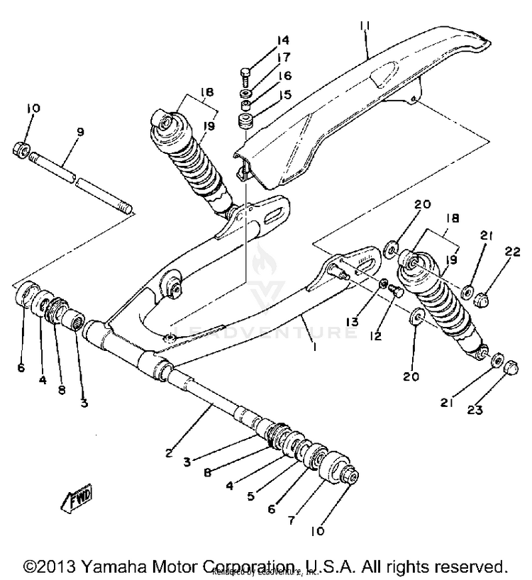 Rear Arm - Suspension Schematic
