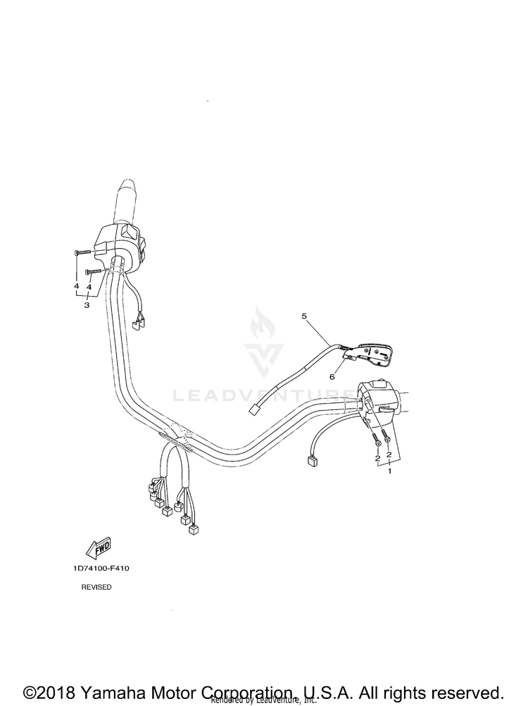 Handle Switch Lever Schematic