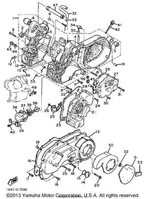Crankcase Schematic