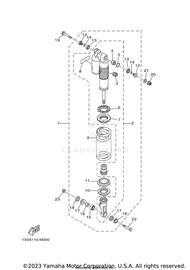 Rear Suspension Schematic