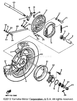 Rear Wheel Schematic
