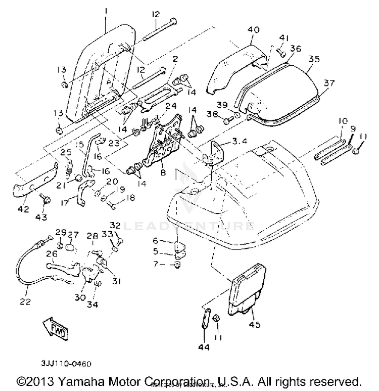 Back Rest Schematic