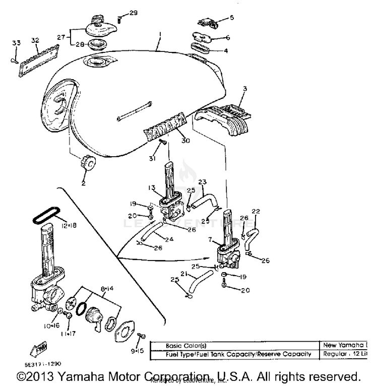 Fuel Tank Schematic