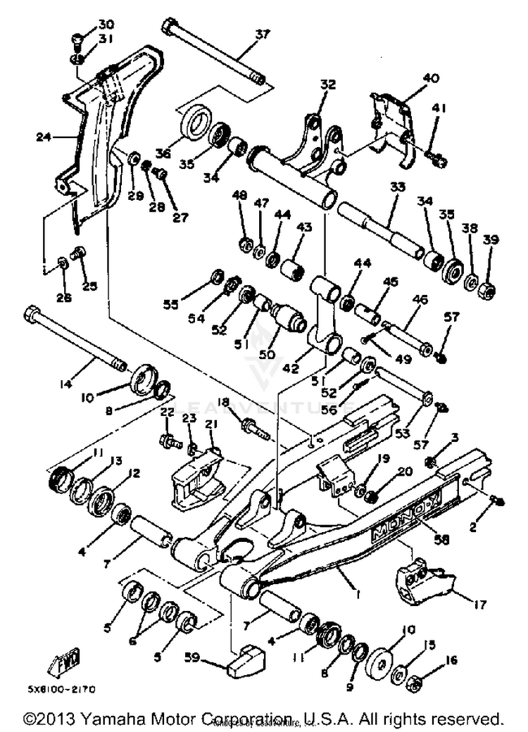 Rear Arm Schematic