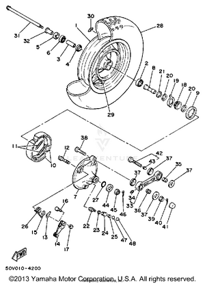 Front Wheel Schematic