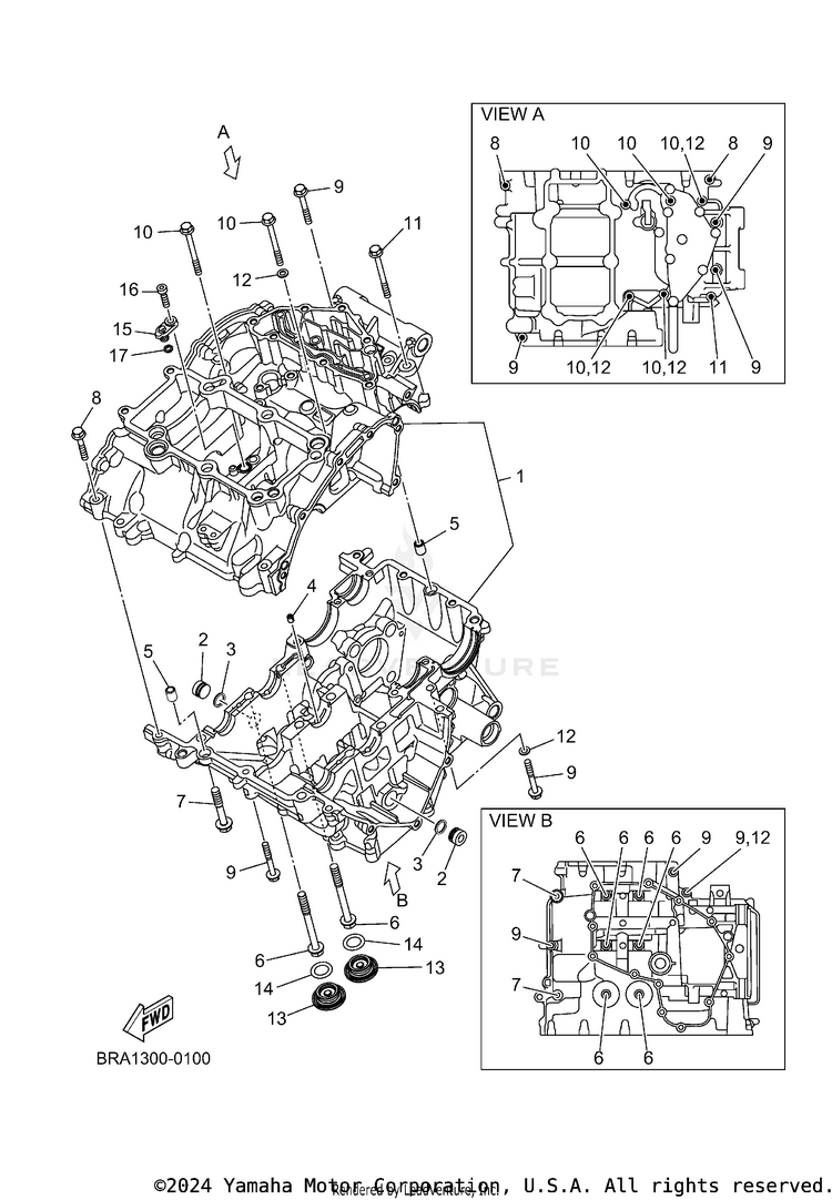 Crankcase Schematic