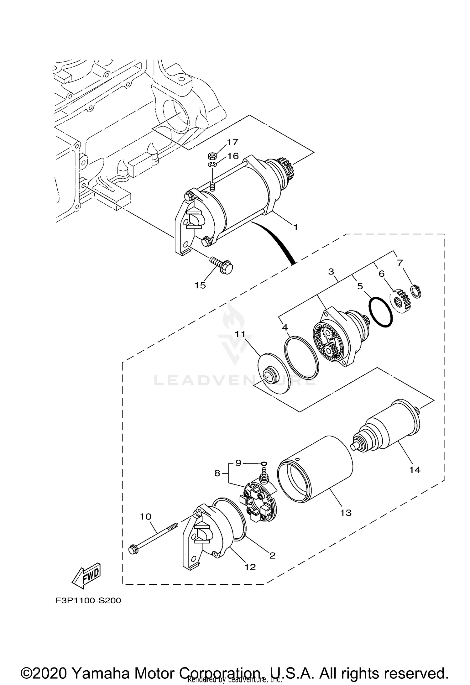STARTING MOTOR